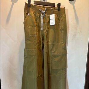 Figs Cargo Pants - color Martini Olive